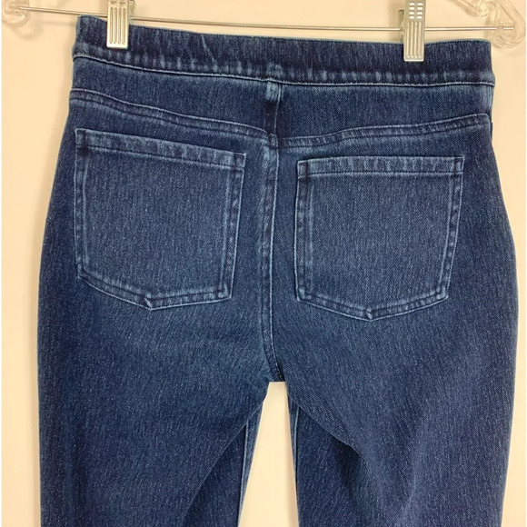 Spanx Jean-ish® Ankle Leggings Size Small Pull On Twilight  Rinse Stretch Casual - Picture 8 of 11